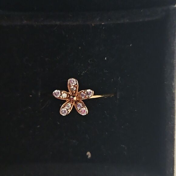 Pandora Daisy Rose Gold Ring Size 7 - Picture 12 of 16